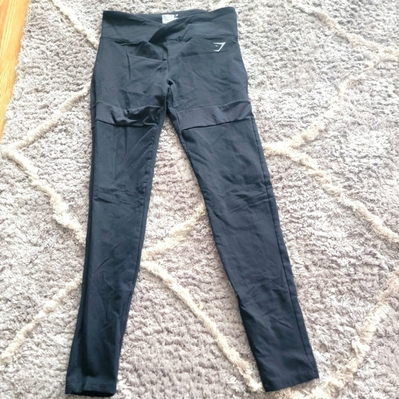 Gymshark Nikki Blackketter Leggings M - Picture 1 of 8